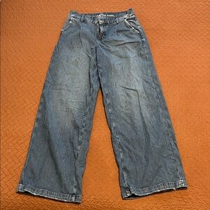 American Eagle Wideleg Blue Denim Women's Jeans